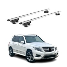 B-WARE RIDIGO STRIKER Alu Dachtr&auml;ger f&uuml;r Mercedes GLK X204 2009-2016 silber