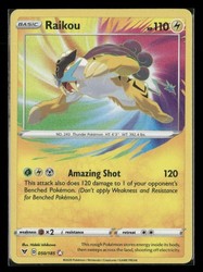 Raikou Amazing Rare 050/185 Vivid Voltage