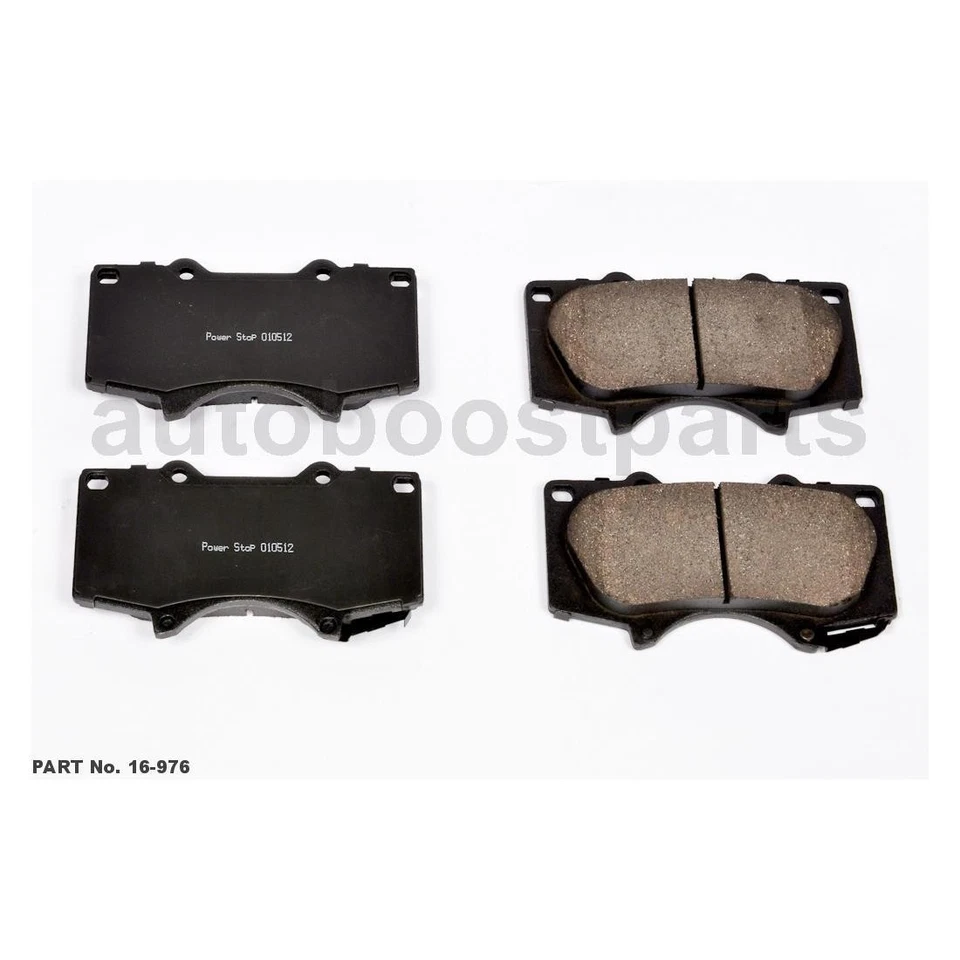 Juego de pastillas de freno de disco delanteras traseras zapata de freno de tambor para Toyota 4Runner 2003-2005 Foto 2 de 3