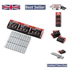 Sturdy 1500pc Staples Set - Heavy Duty 8mm, 10mm, 12mm for All Your DIY Projects 0.0033 per staple