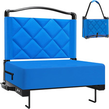 Stadium Seats with Back Support Cushion, Folding Stadium Seats for Bleachers Hol