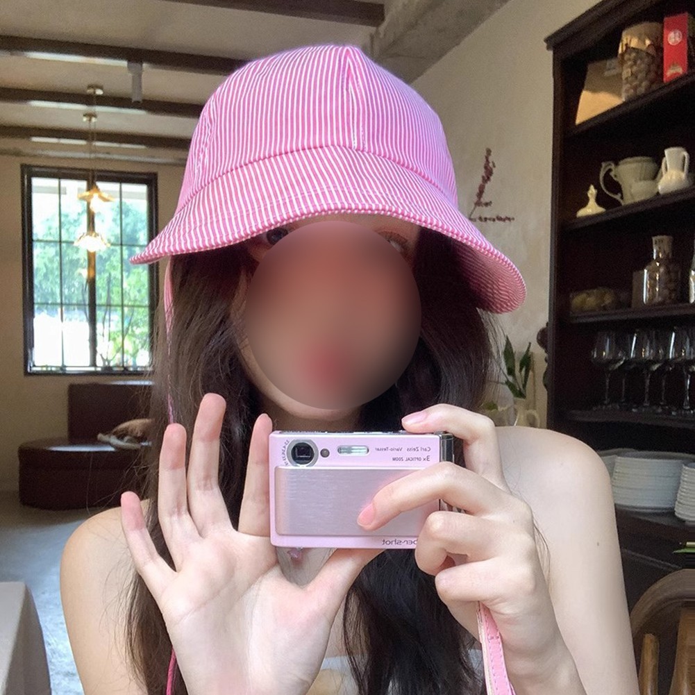 APL Cappello da Pescatore a Righe Leggero Regolabile Traspirante per Uomo Donna