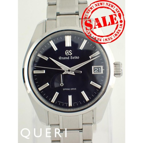 Grand Seiko Heritage Collection Spring Drive Blue Men's Watch SBGA375 9R65-0CV0