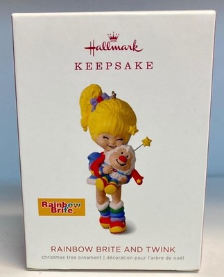 2018 Hallmark Keepsake Ornament Rainbow Brite and Twink NIB