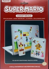 Super Mario Nintendo Gadget Decals 97 pieces waterproof and removable Sealed 
