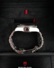 Tudor Heritage Black Bay Steel 79730 Bracelet Black Box Papers Serviced 41mm 2