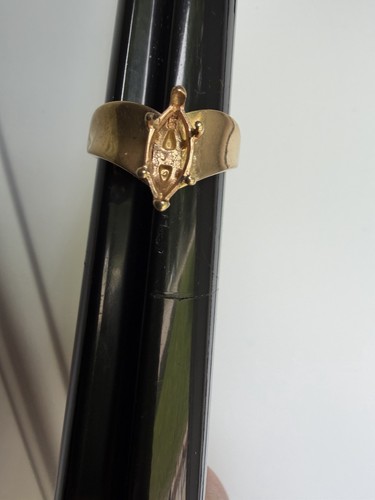 10K GOLD HOST RING PERFECT FOR CREATING YOUR OWN MASTERPIECE 5 Grams