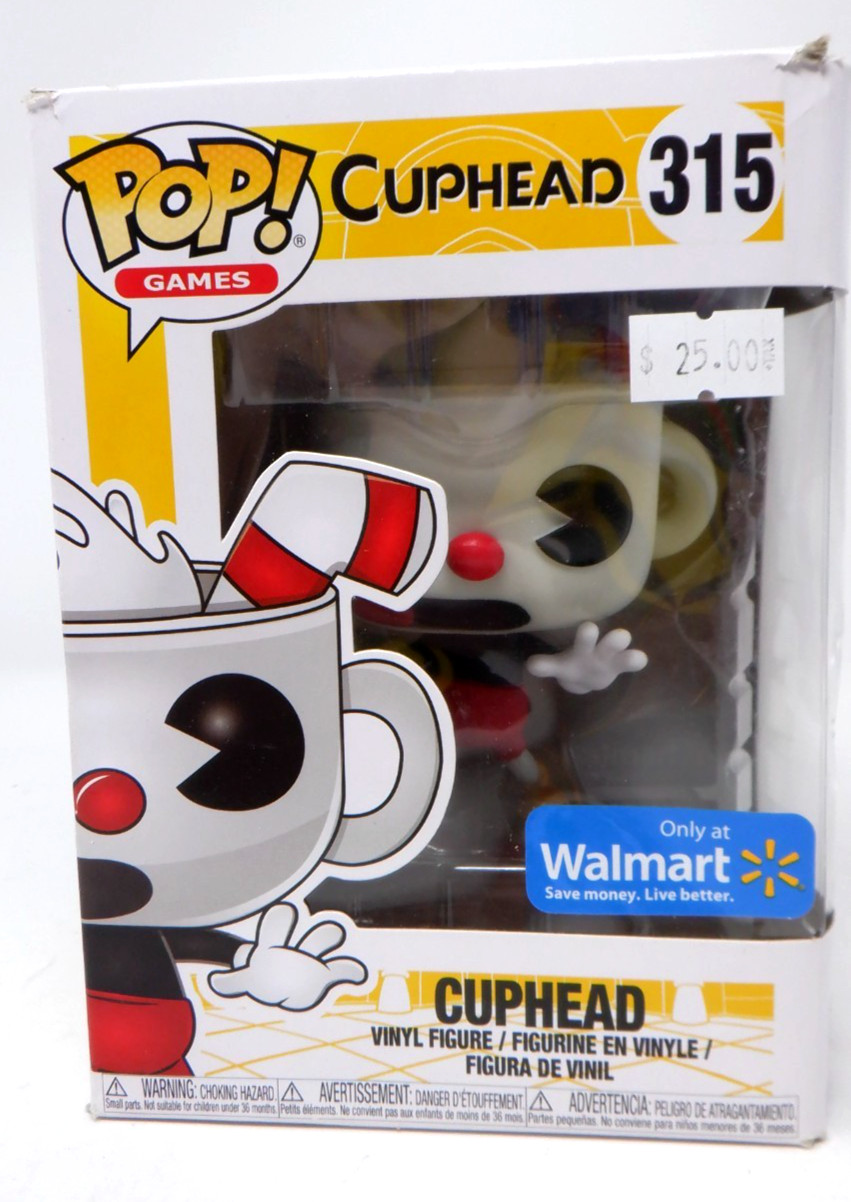 Funko Pop! Games Cuphead 315 Walmart Exclusive