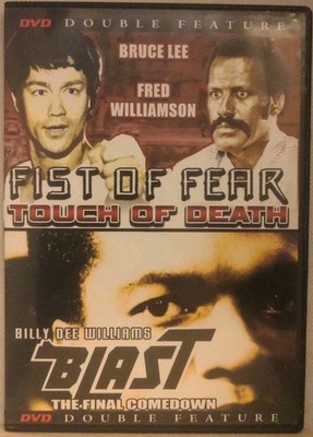 Fist Of Fear Touch Of Death/Blast: The Final Comedown (DVD) Slimcase New