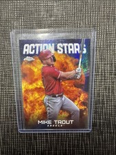 2023 Topps Chrome Update Series - Action Stars Mike Trout #ASC-29