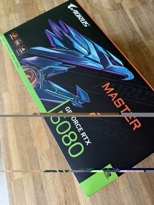 Gigabyte RTX 5080 AORUS Master 16GB GDDR7 NVIDIA Grafikkarte