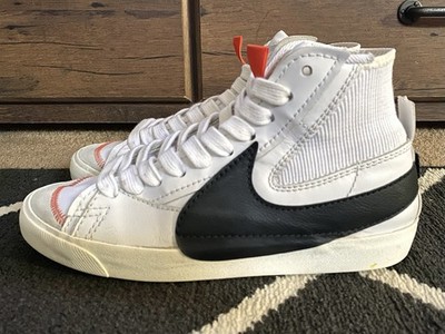 Nike Blazer Mid 77 Jumbo Mens Size 11 Shoes White W/ Black Swoosh DD3111-100