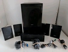 Sony Home Theater Speakers SS-WS102 SS-TS102 SS-CT101 With Wires Complete