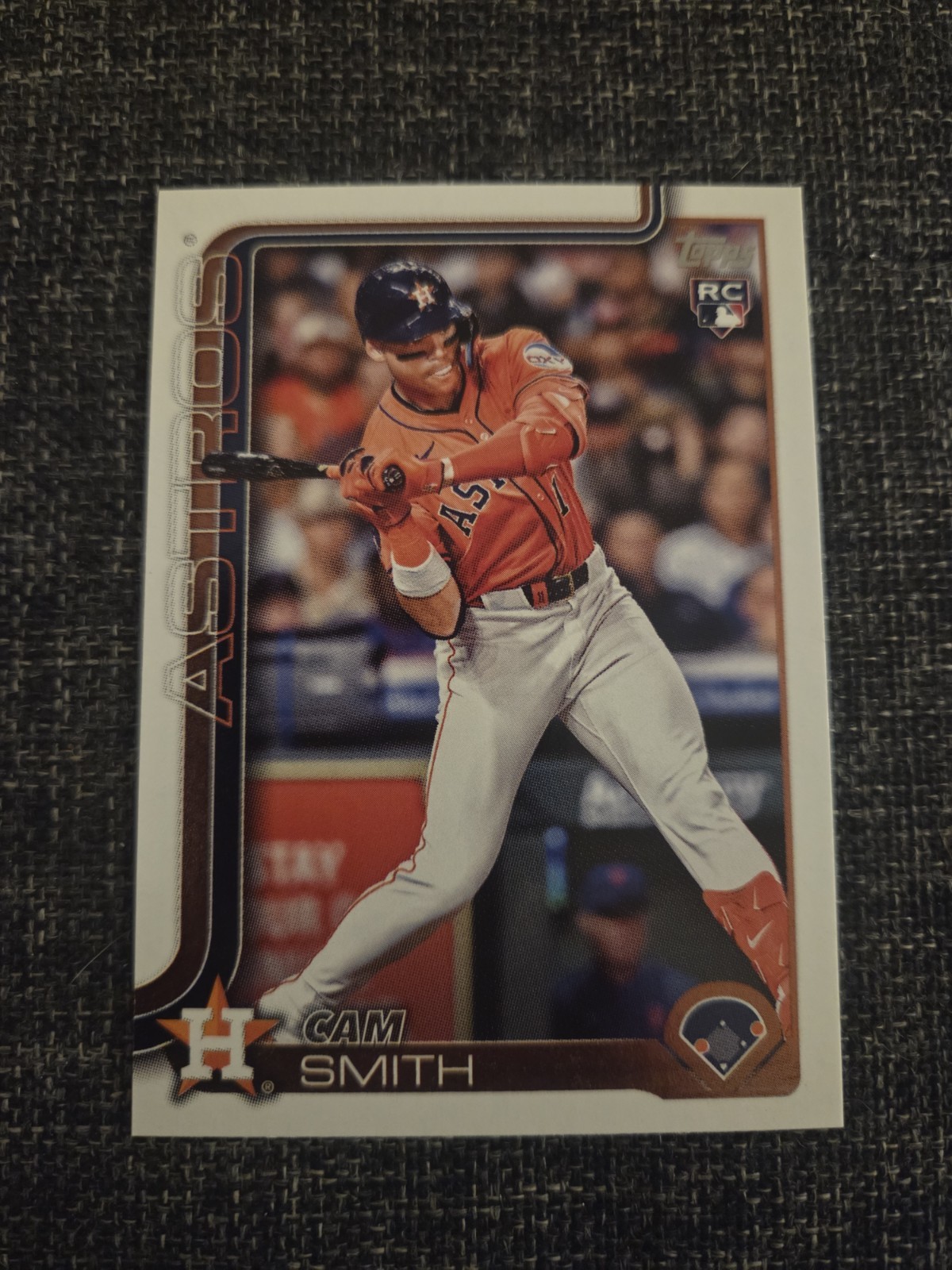Cam Smith 2025 Topps Update #US298 RC Astros Rookie