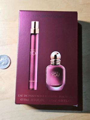 Emporio Armani POWER OF YOU EAU DE PARFUM DUO GIFT SET For Women New #E3-7