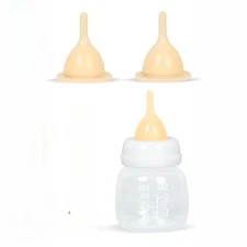 Kitten Bottles, Professional Bottle Feeding Kit, Nipple&Feeding clear 