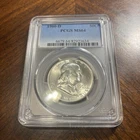 1960-D 50C Franklin Half Dollar! PCGS MS 64!