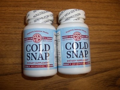 2-Cold Snap-Snap Dynasty- Supports Immune Health 60 Caps in each  Exp 2/14/2028