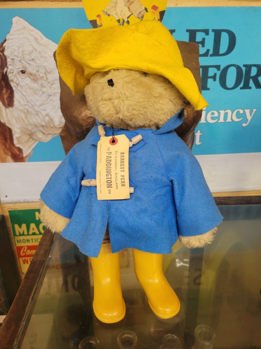 Paddington Bear パディントン ◆ 当時物　ビンテージ Vintage 1970s Paddington Bear 19