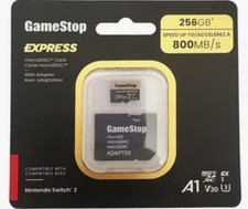 GameStop 512GB Express Micro SD Card for Nintendo Switch 2 Adapter Included 