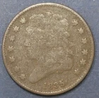 Photo of a 1835-P Half Cent from an eBay listing that sold on Jul 16, 2026