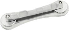 Bigsby Sorkin Bowtie Bridge, Wound-G Compensated, Polished Aluminum Chrome