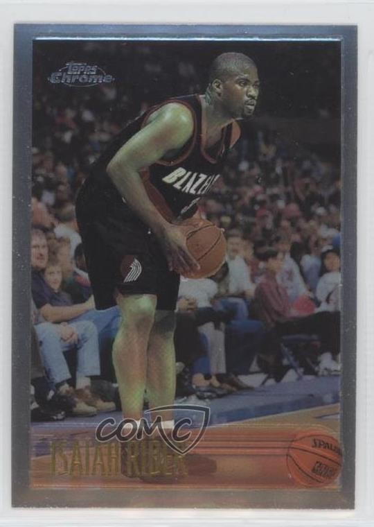1996-97 Topps Chrome Isaiah Rider #154 4f9