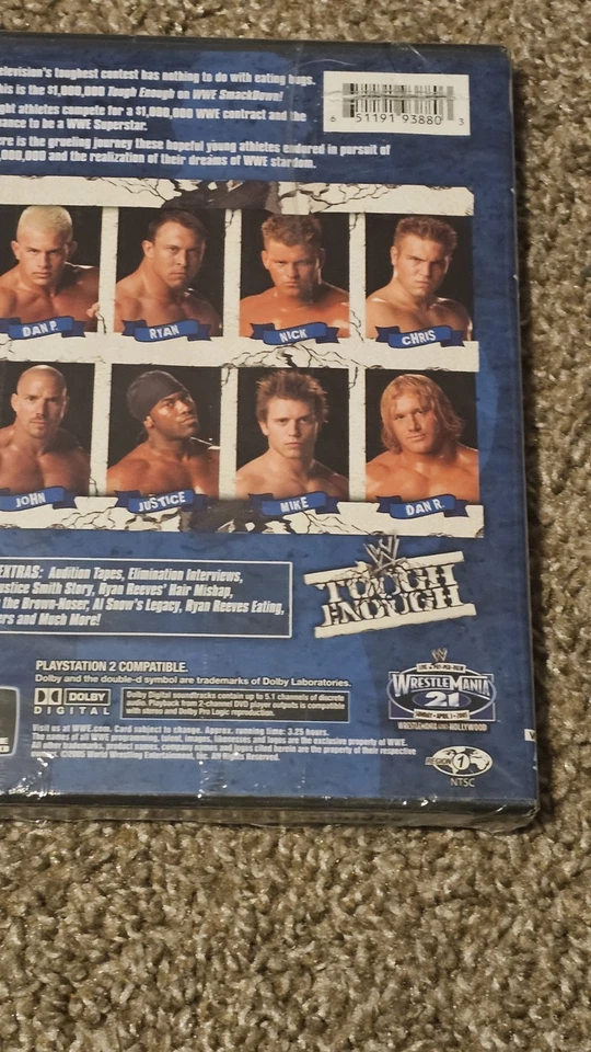 1,000,000 TOUGH ENOUGH wwe wrestling BRAND NEW FACTORY SEALED dvd READ DESCRIP - Image 3 of 3