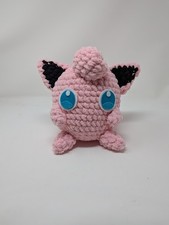 Jigglypuff Pokemon Handmade Crochet Amigurumi Stuffie
