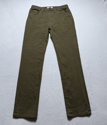 Best Made Co Pants Mens Size 31x32 Green Chino Straight Leg Casual Twill