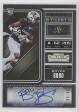 2018 Panini Contenders Draft Picks College Bowl Ticket 94/99 Bryce Bobo Auto z7h