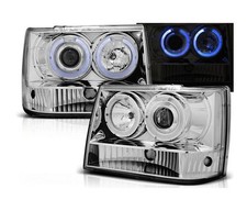 Headlights for CHRYSLER JEEP GRand CHEROKEE 1993 1994 1995 1996-1998 Chrome LHD