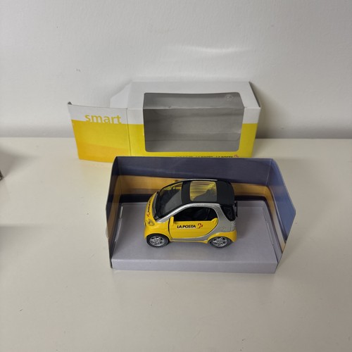 PostSmart Maisto 1:33 "Smart la posta" coche postal suizo NUEVO & EMBALAJE ORIGINAL