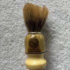 Vtg German Shaving Brush With Wooden Handle And Pure Badger Bristles  — photo 1