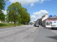 Photo A2 Queen Street, Castle Douglas Seen from the junction with Newmar c2015