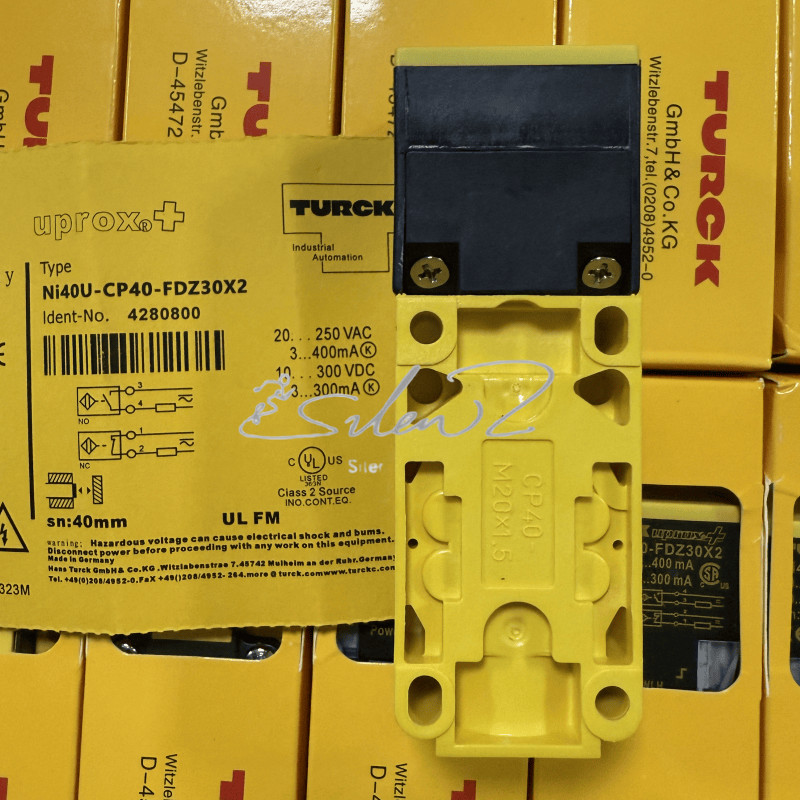 NEW 1PCS TURCK NI40U-CP40-FDZ30X2 2-wire AC/DC NO+NC
