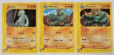 2002 POKEMON Expedition MACHOP MACHOKE MACHAMP 117/165 85/165 51/165 - MINT