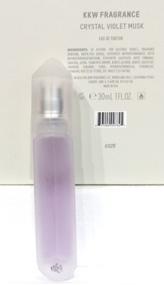 CRYSTAL VIOLET MUSK Eau de Parfum Spray by KKW 1.0 oz 30ml
