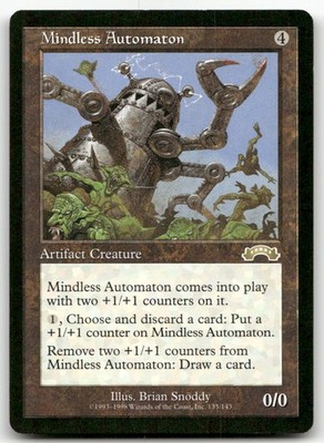 Mindless Automaton #135 (LP) Exodus EXO Magic MTG