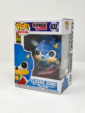 Ben Schwartz Sonic the Hedgehog Classic Sonic #632 Signed Funko Pop JSA Cert