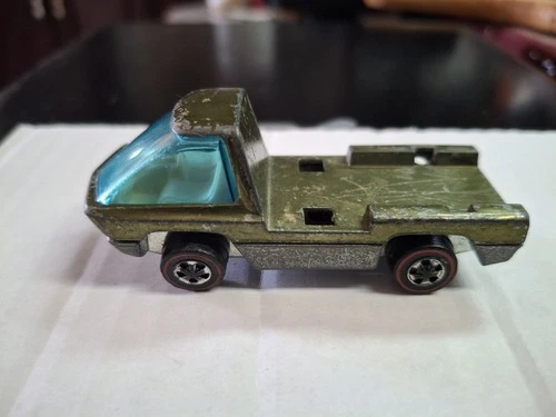 1969 Hot Wheels Green Scooper Heavyweights Mattel Redline Truck