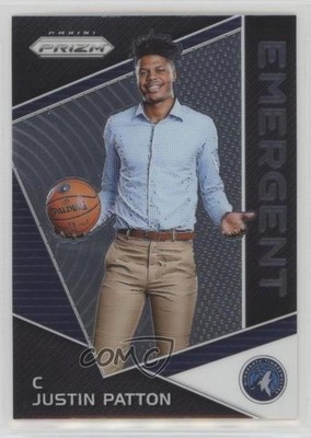 2017-18 Panini Prizm Emergent Justin Patton #EM-JUT Rookie RC yf0