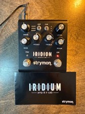 Strymon Iridium Amplifier & IR Cab Simulator Effects Pedal
