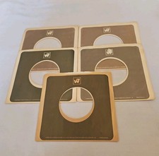 45 RPM 7" RECORD SLEEVES CO. SLEEVE 5 PACK SEE PHOTO Warner Bros Records SLV397