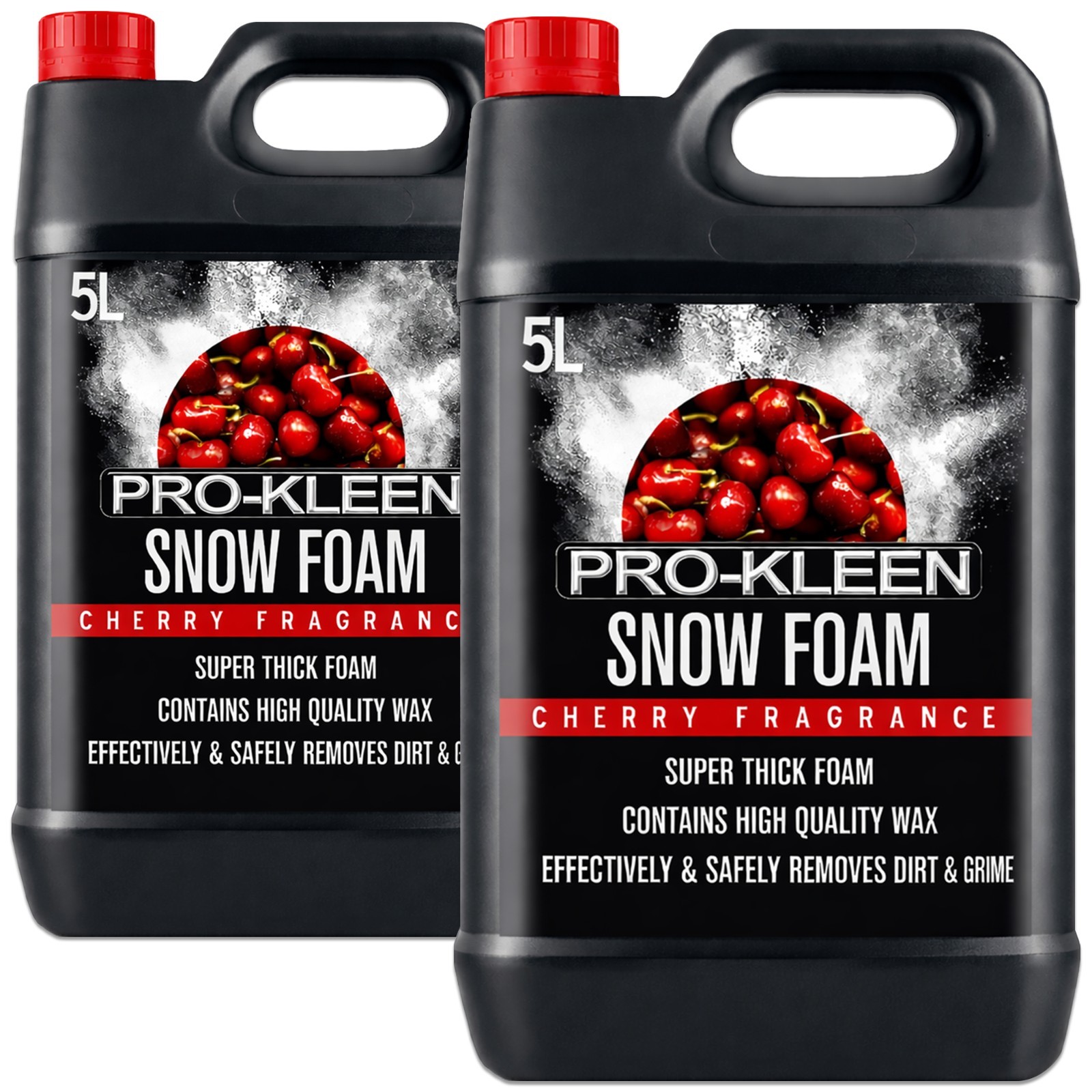 ProKleen Cherry Snow Foam Pre Wash Shampoo pH Neutral Car Lance Non Caustic 10L