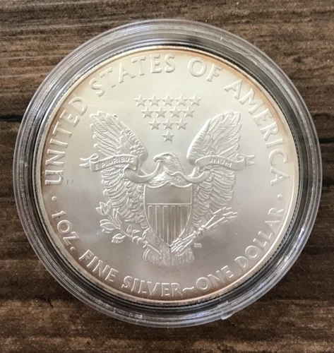 2010 U.S American Eagle Walking Liberty Uncirculated 1 Oz. Silver Dollar Coin