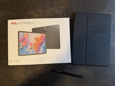 TCL NXTPAPER 11 Plus 9469x 256GB Wi-Fi Stylus Flip Case Bundle Tablet Very Good