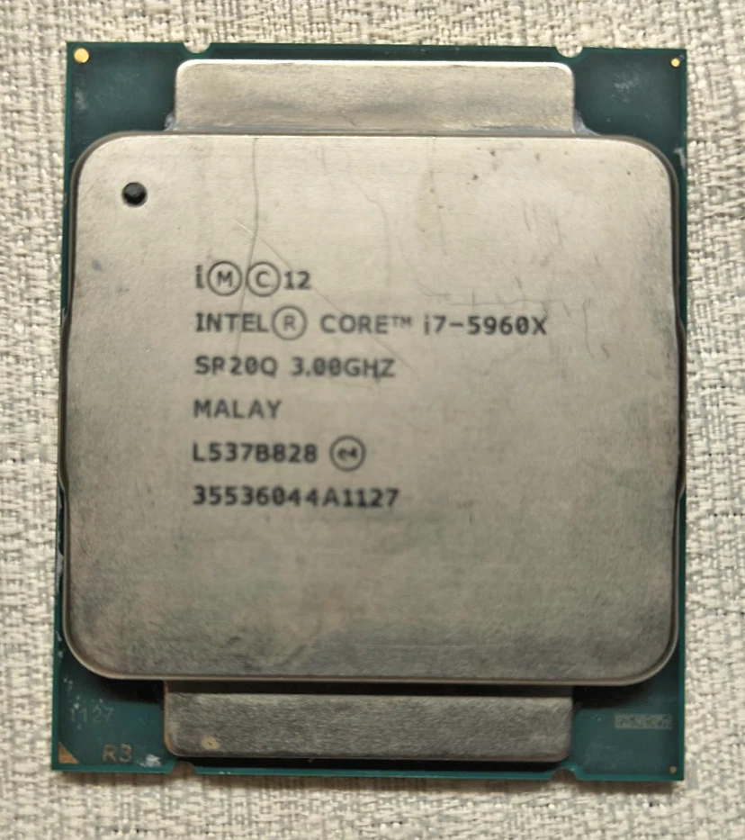 Intel Core i7-5960X Processor Model Computer Processors (CPUs) for