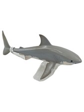 Schleich Spielfigur Weißer Hai Meerestier Sammelfigur Grau