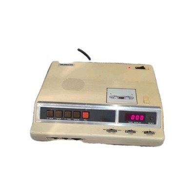 NORCOM Model 900 Microprocessor Controlled Micro-Cassette Transcriber Tested T8 